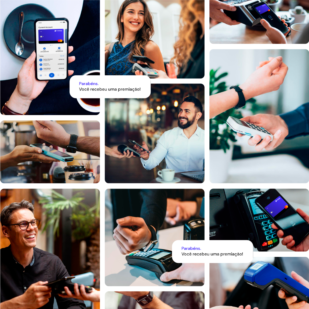 cartão virtual de premiação